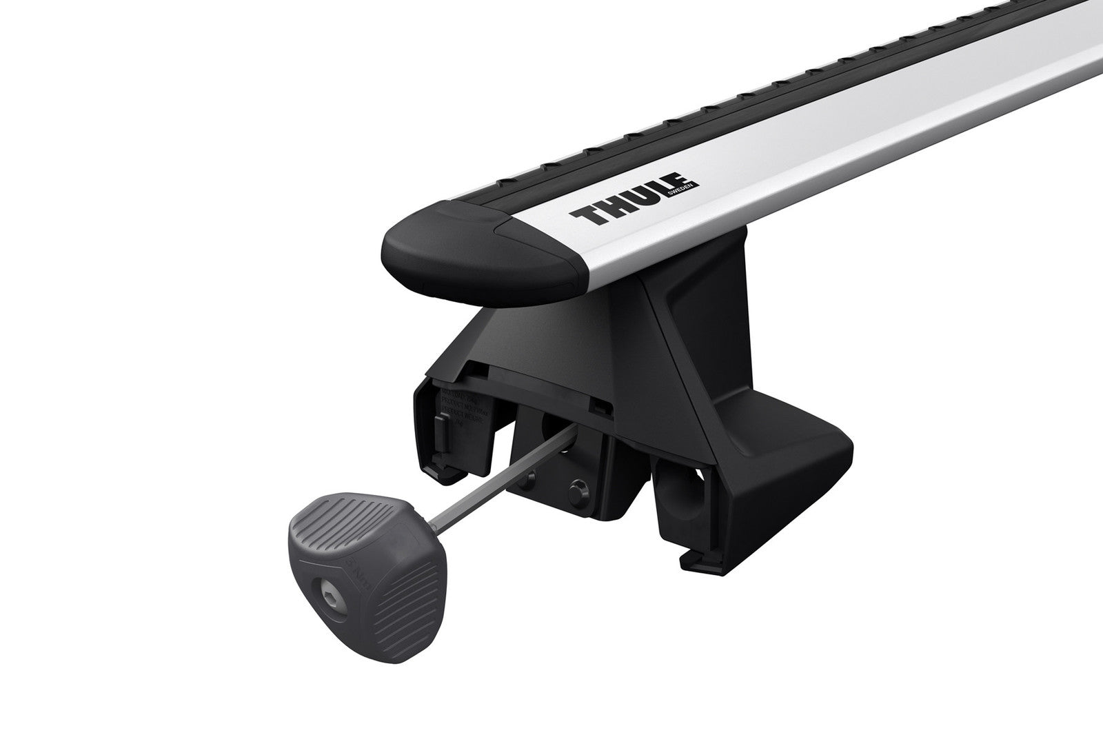 Thule Evo Clamp voeten voor Thule Evo dakdragers 4 stuks zwart