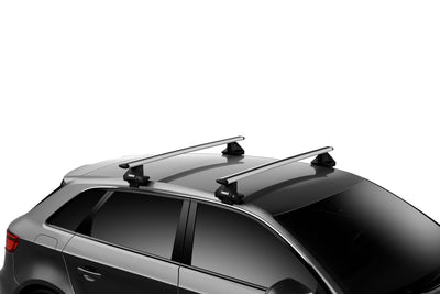 Thule Evo Clamp voeten voor Thule Evo dakdragers 4 stuks zwart