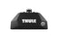 Thule Evo Flush Rail voeten voor Thule Evo dakdragers 4 stuks zwart