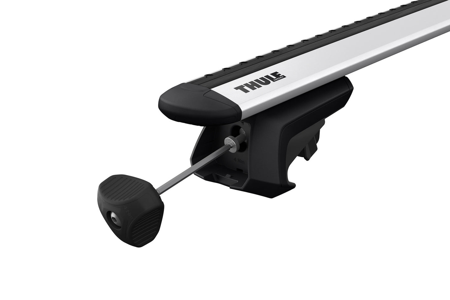 Thule Evo Raised Rail voeten voor Thule Evo dakdragers 4 stuks zwart