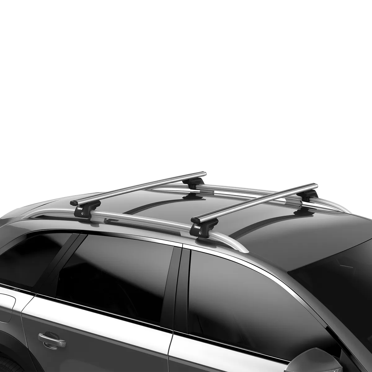 Thule SmartRack XT compleet universeel dragersysteem met verhoogde rails aluminium