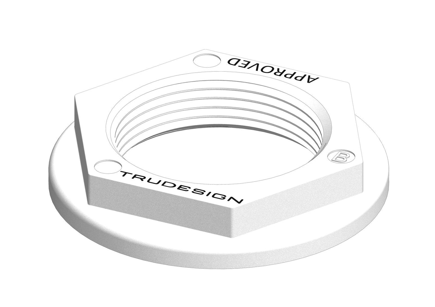 TruDesign Moer 38 mm (1 1/2 inch) BSP wit