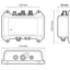 True Heading CTRX Vision+WiFi 5W SOTDMA klasse B AIS transponder met splitter