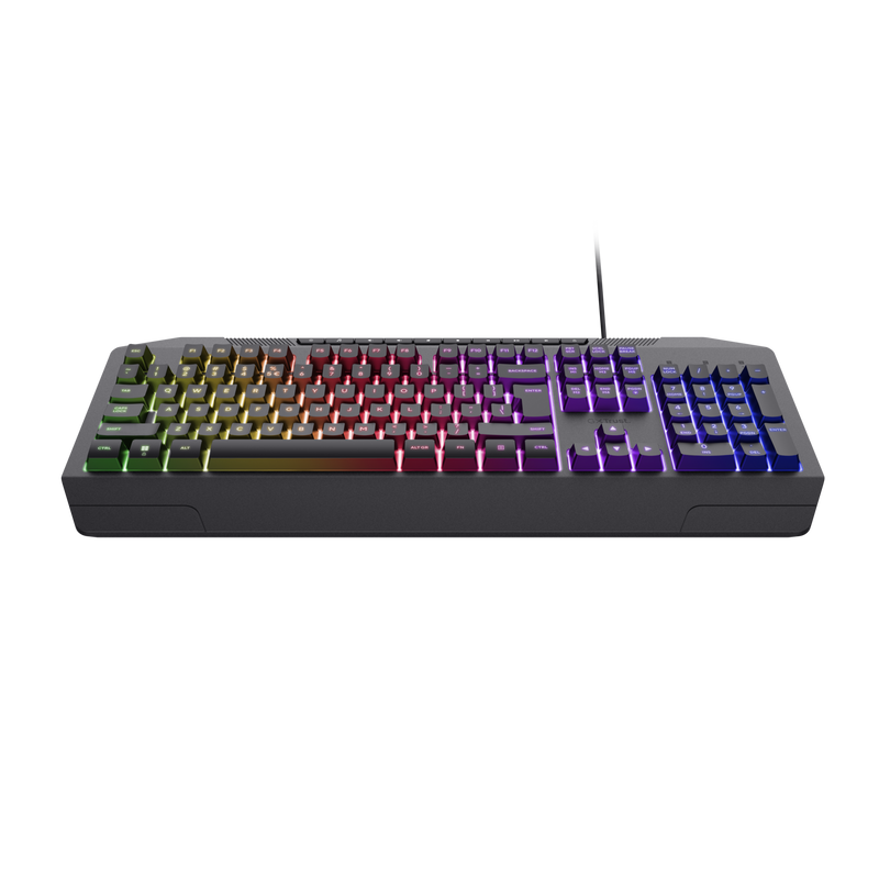 Trust GXT836 EVOCX Gaming keyboard met verlichting en polssteun