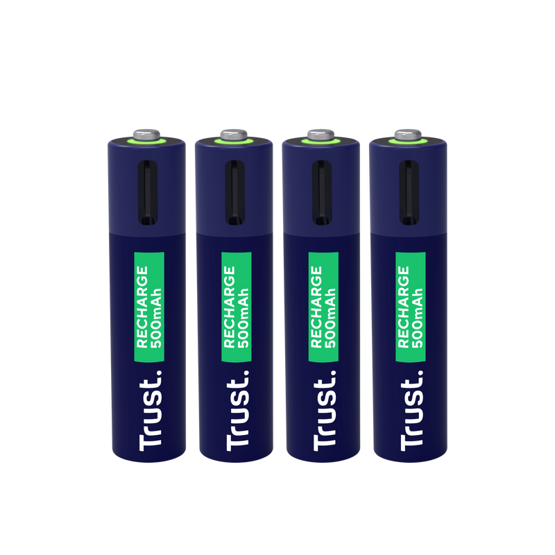 Trust USB-C Rechargeable batteries 4p-AAA