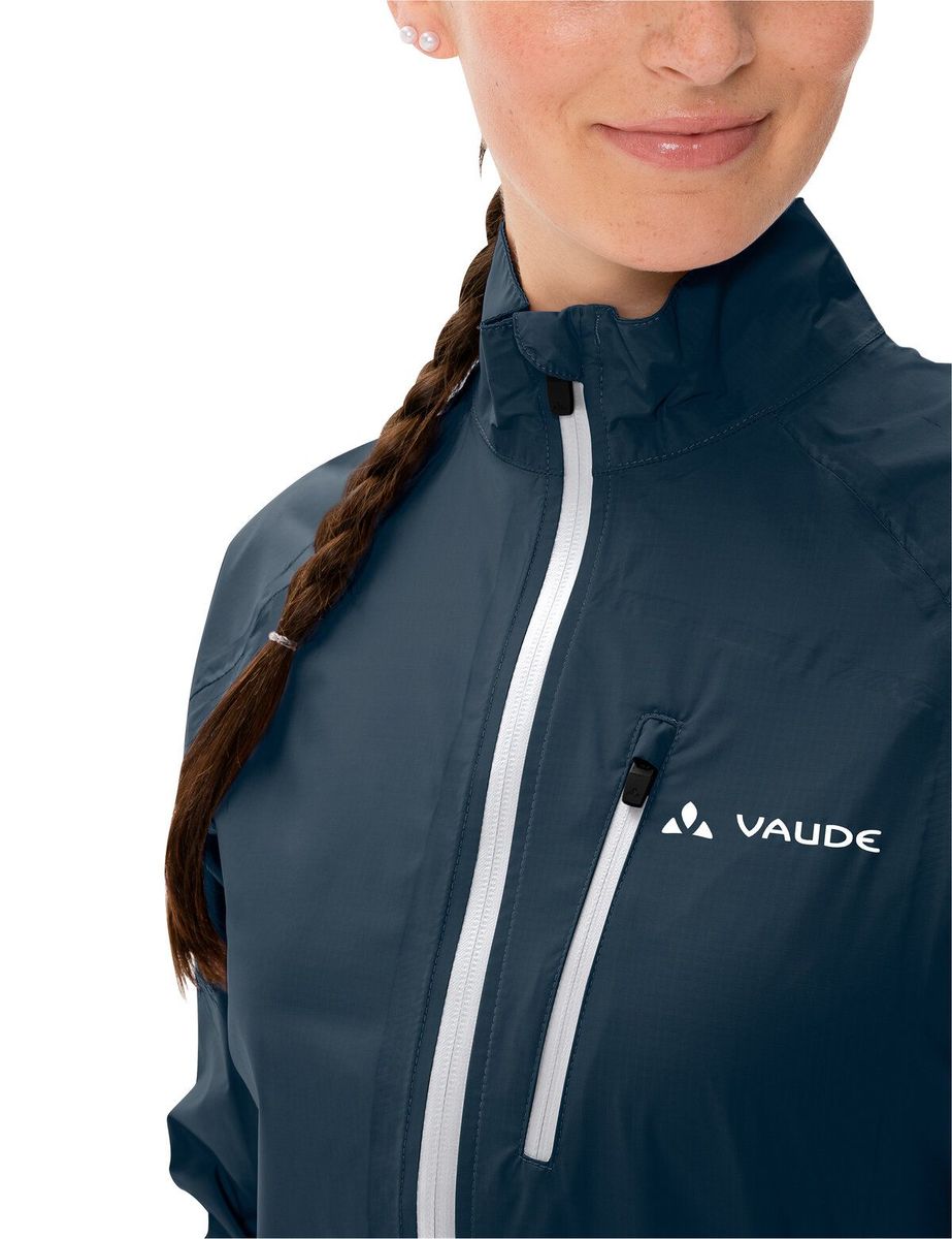 Vaude Drop III Regenjack donker blauw dames