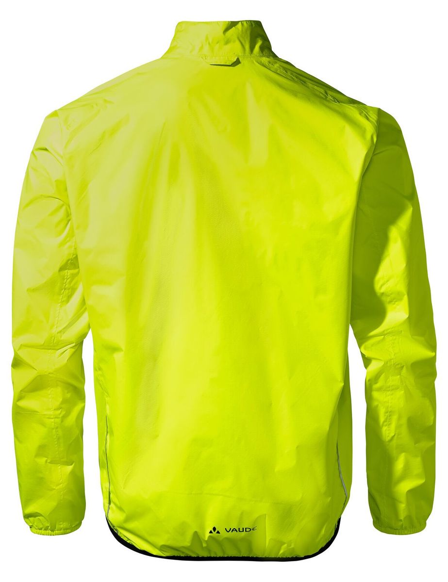 Vaude Drop III Regenjack neon geel heren