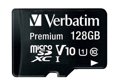 Verbatim VB44085 Micro SDXC Card 128 Gb Class 10 incusief adapter