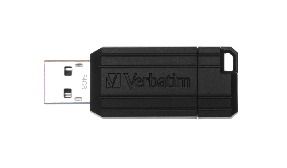 Verbatim VB49063 USB DRIVE 2.0 pinstripe 16Gb black