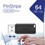 Verbatim VB49063 USB DRIVE 2.0 pinstripe 16Gb black