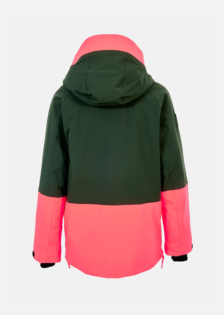 WATTS X-Metodg ski jas groen/roze dames