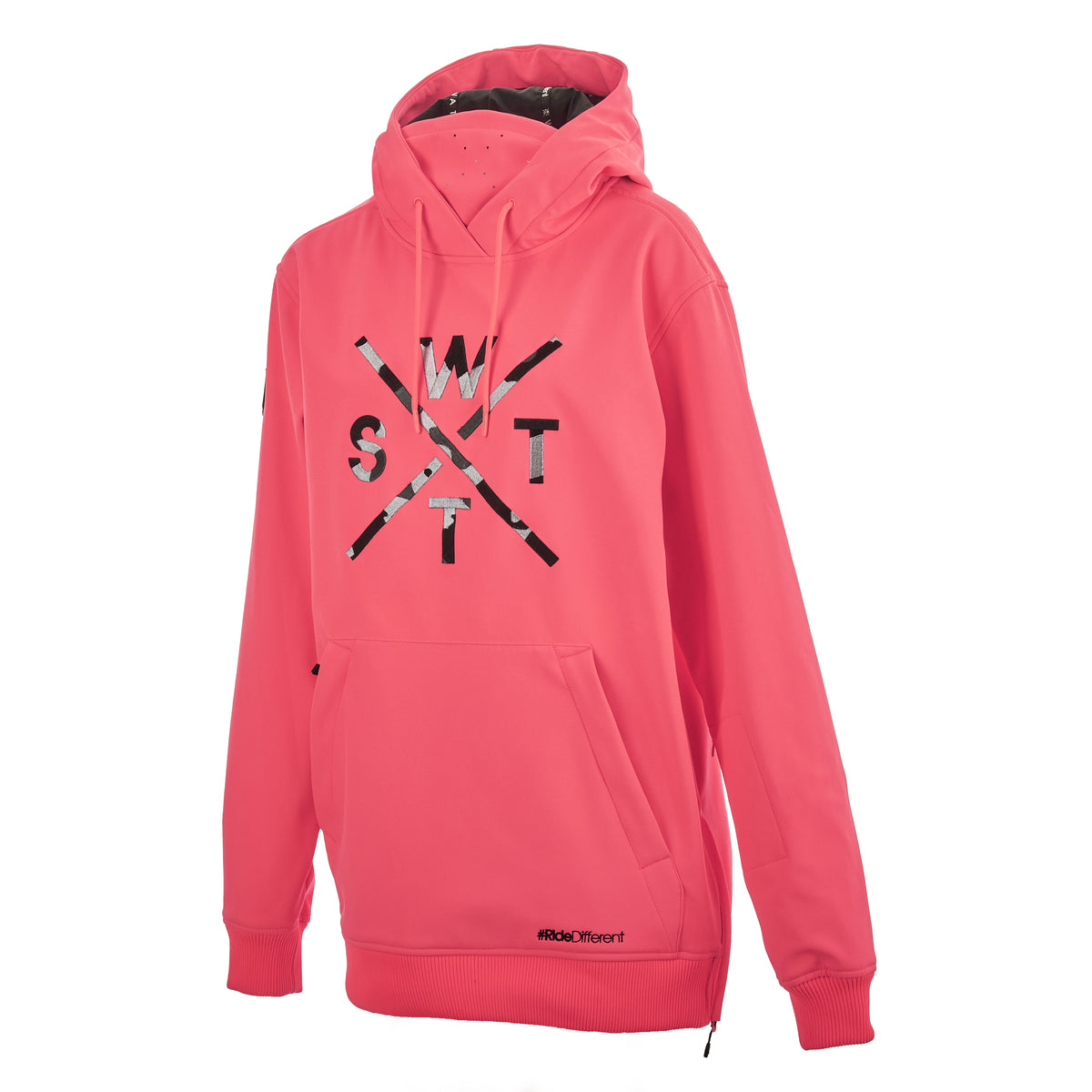 WATTS X-Orbital softshell ski jas roze dames