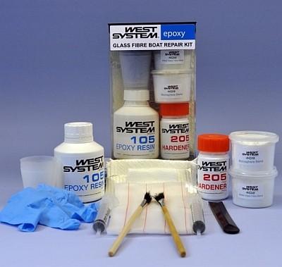 West System 105-K polyester reparatie set