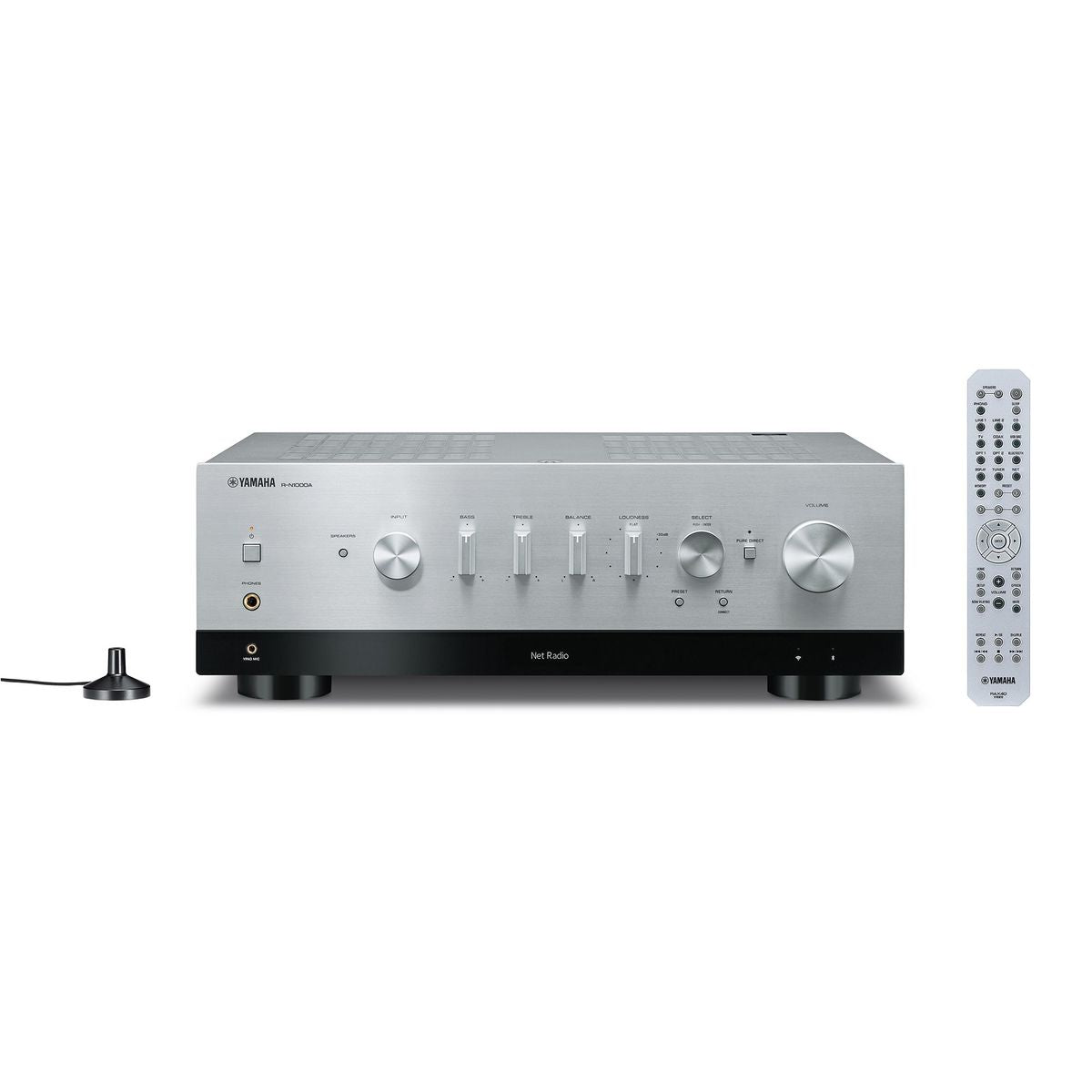 Yamaha R-N800A ZILVER Netwerk receiver met MusicCast