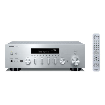 Yamaha RN600A ZILVER Netwerk receiver met MusicCast met 70,= cashback via Yamaha