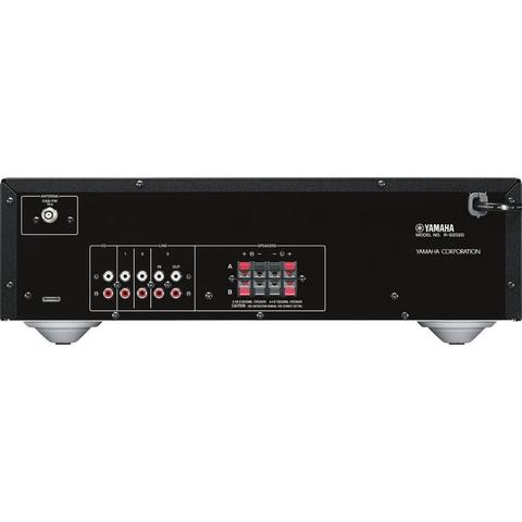 Yamaha RS-202DBL2 zwart receiver met Bluetooth en  DAB+ radio-ontvangst