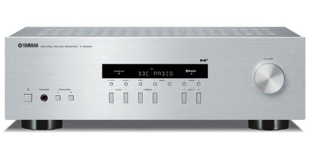 Yamaha RS-202DSI2 zilver stereo-receiver met DAB+ ontvangst