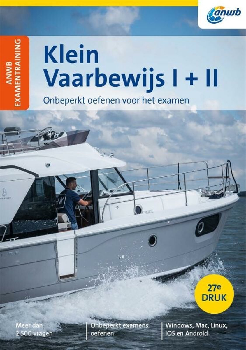 ANWB Online Examentraining Klein Vaarbewijs 1+2