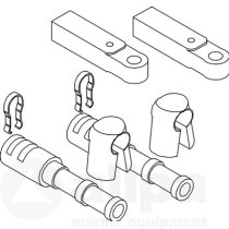 Allpa Mercury Outboard- en Sterndrive aansluitkit