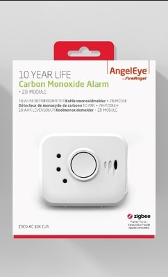 Angel Eye ZBCO-AE-10X-EUR koolmonoxide melder, werkt met Zigbee netwerksysteem