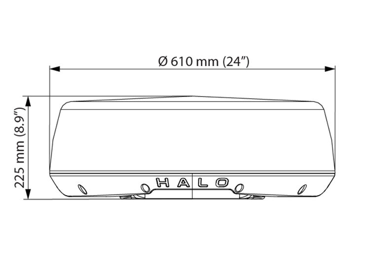 B&G HAlO24 radar