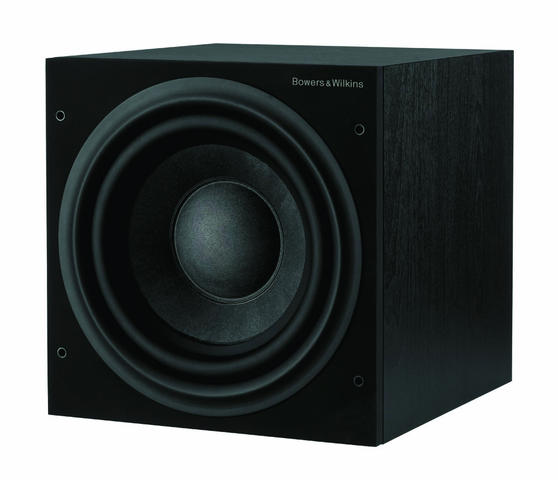 Bowers & Wilkins ASW608 zwart Actieve Subwoofer met 20cm Kevlar cone woofer