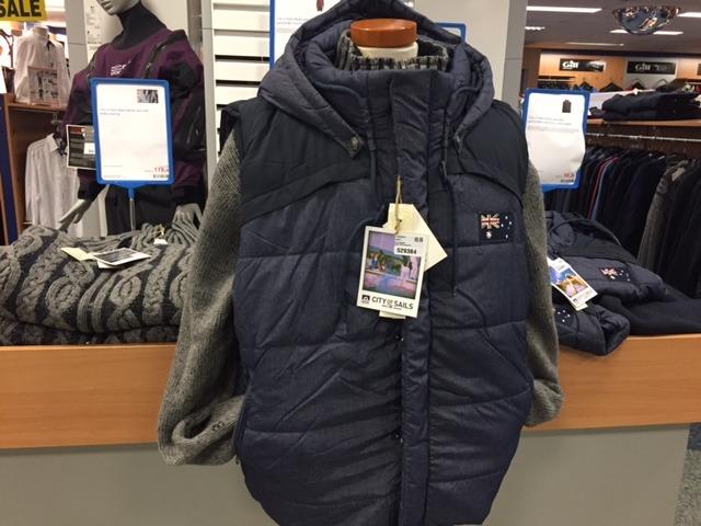 City of Sails Paddy marine bodywarmer