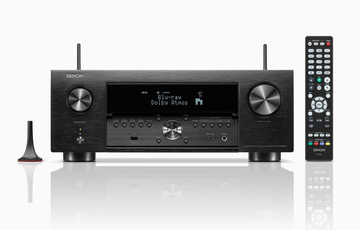 Denon AVC-X4800HBKE2 topklasse surround Dolby Atmos receiver