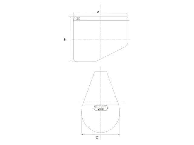 G-Nautics Propellerhoes HPO 40-60 pk 50x45x33 cm