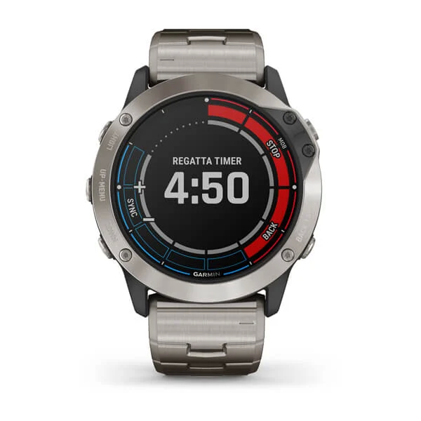 Garmin Quatix 6X Solar GPS smartwatches