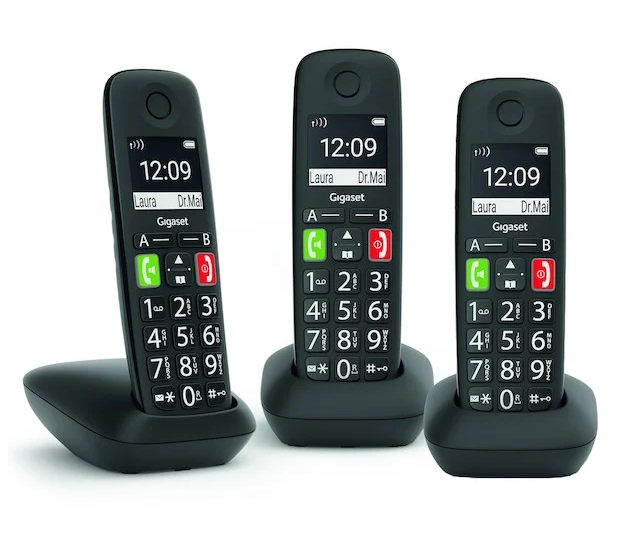 Gigaset E290R Trio Dect Telefoon