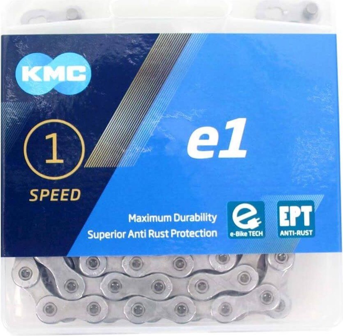 KMC E1 EPT 1-speed fietsketting 110-schakels