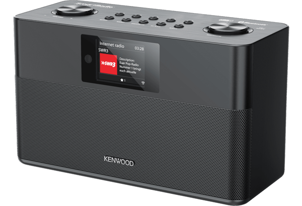 Kenwood CR-ST100S-B compacte smart radio