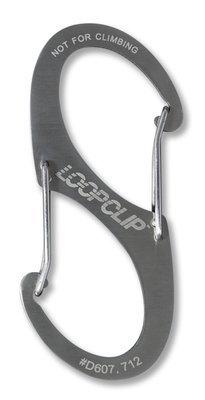 Looprope L-3.5LCBA-H-C LoopClip 3.5" - Spin met lussen en karabijnhaken