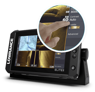 Lowrance Elite FS 9 zonder transducer