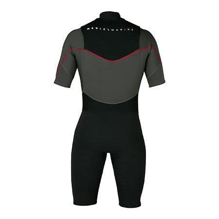 Magic Marine Elite Shorty 3/2 mm wetsuit zwart heren