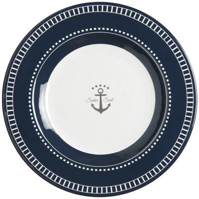 Marine Business Scheepsservies Sailor Soul Ontbijtborden set 6 stuks