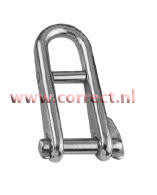 Marinetech 832345 Sleutelsluiting met Brug 5mm BL: 954kg