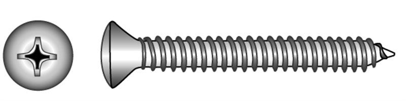 Marinetech 97983435 25 Plaatschroef LK/KK 3.5x25 (12stk) DIN7983