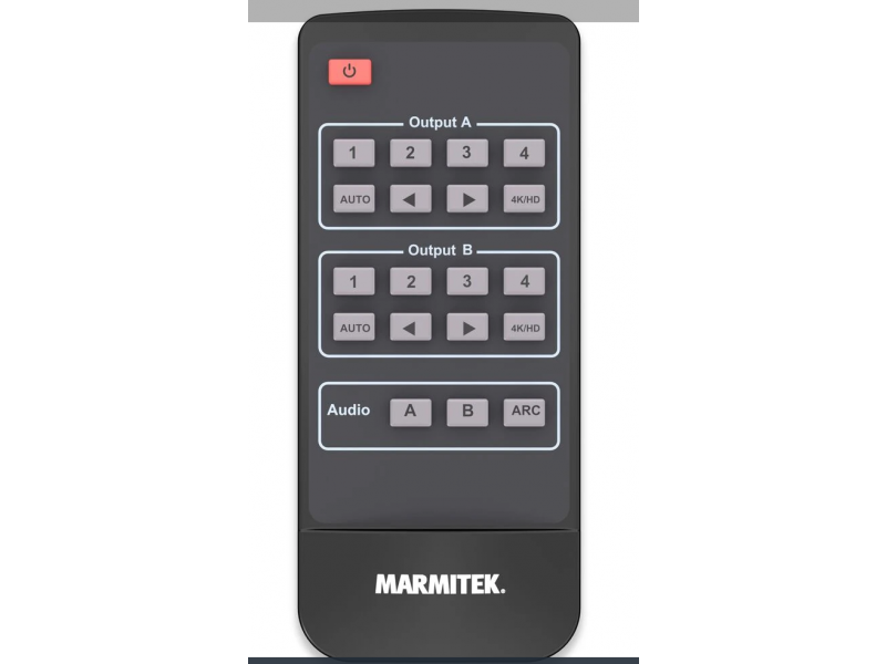 Marmitek Connect 642 Pro HDMI switch matrix 4K - 4 in / 2 uit