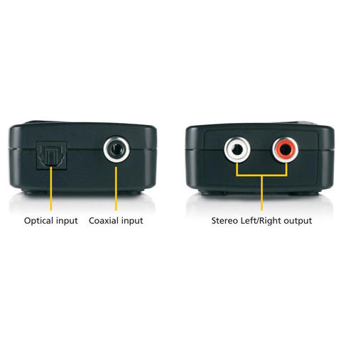 Marmitek Connect DA21 digitaal naar stereo audio converter