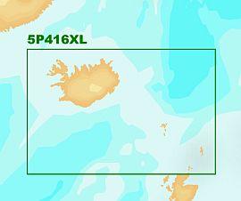 Navionics 5P416XL (CF) Iceland to Faeroe Island