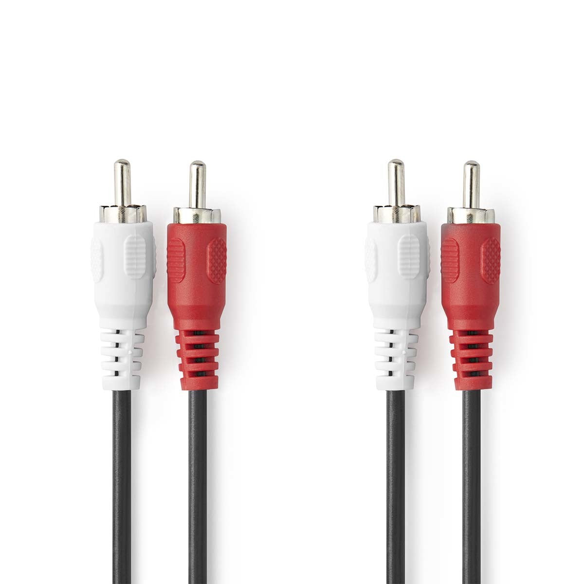 Nedis Stereo audio kabel van 2x RCA male naar 2x RCA male