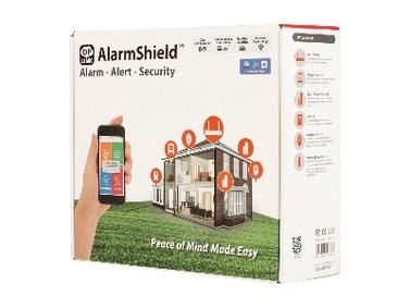 Oplink Alarmshield S1 alarm systeem-set 2 bewegingsensoren, 2 AB's 1x IR-peer, sirene