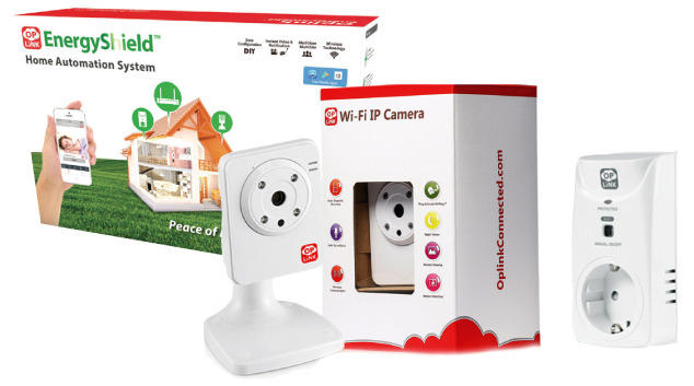 Oplink C1S1 bewaking op afstand: camera, HUB, smartplug 2 sensoren