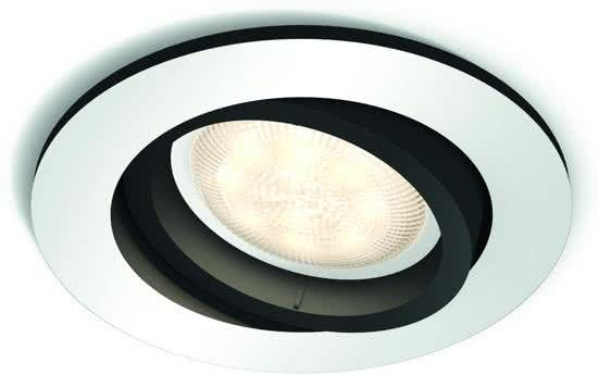 Philips MILLISKIN Hue inbouwspot rond inclusief dimswitch