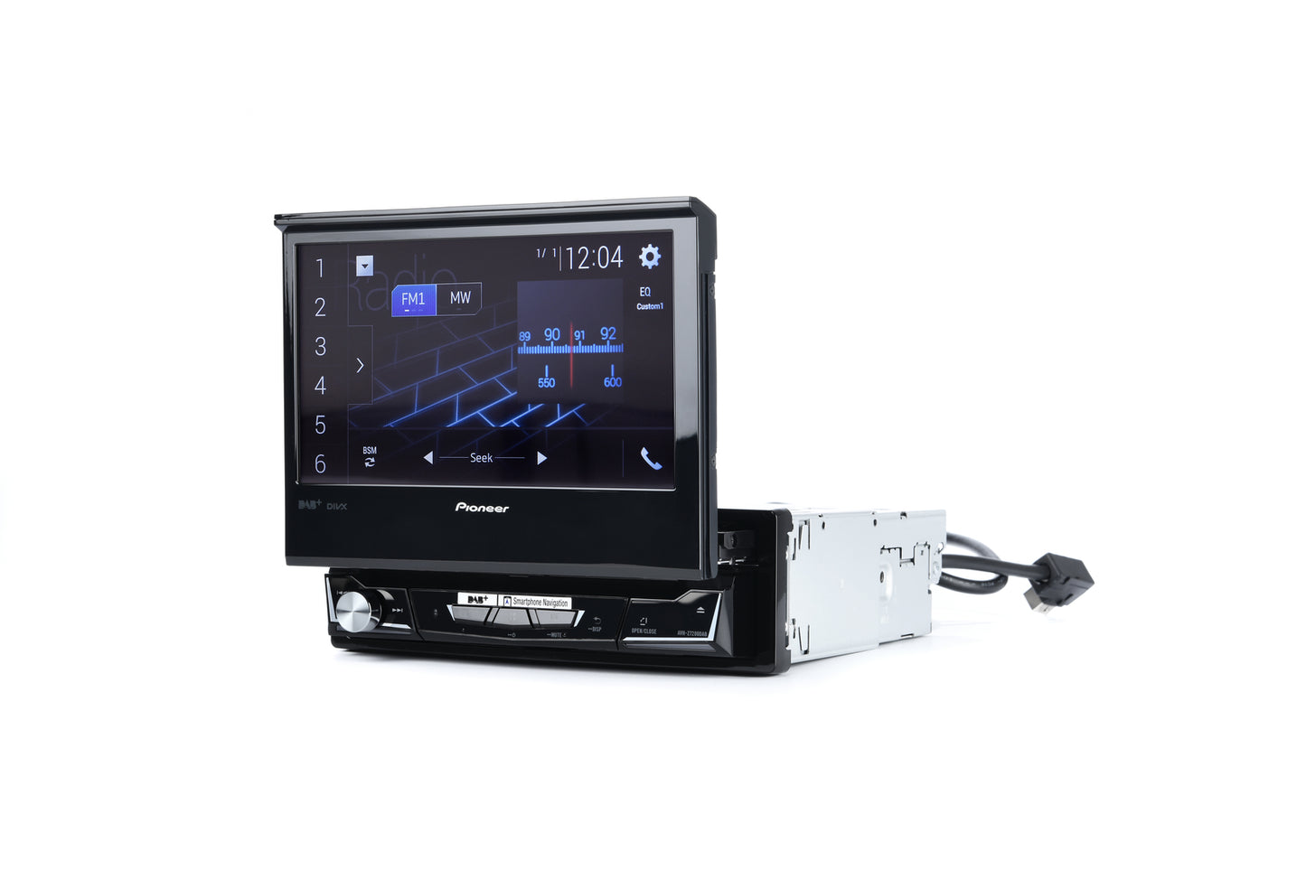 Pioneer AVH-Z7200DABAN autoradio multimedia met klapscherm