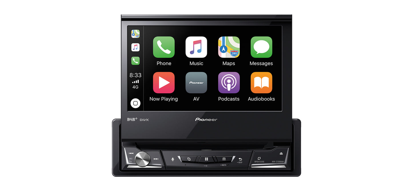 Pioneer AVH-Z7200DABAN autoradio multimedia met klapscherm