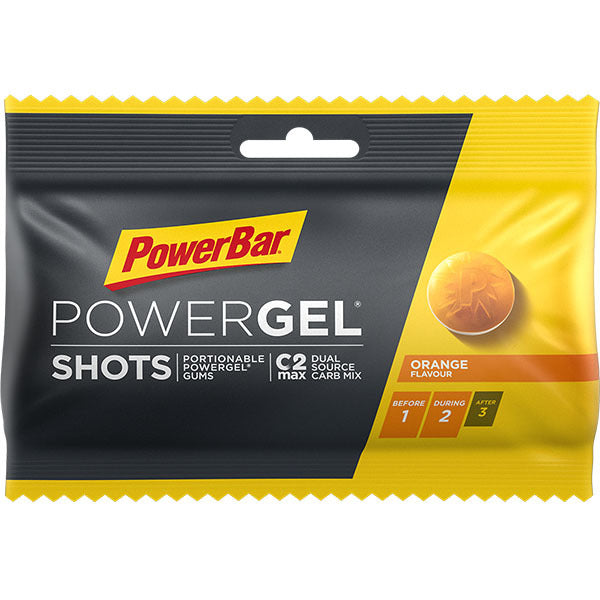 PowerBar PowerGel Shots sinaasappel 60 g