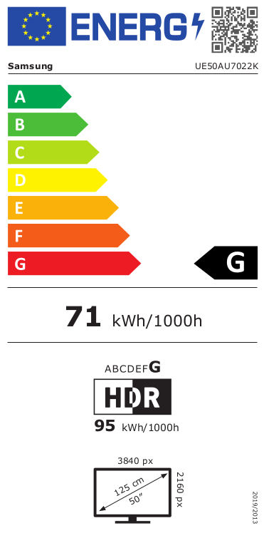 Samsung UE50AU7022